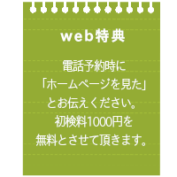 web特典